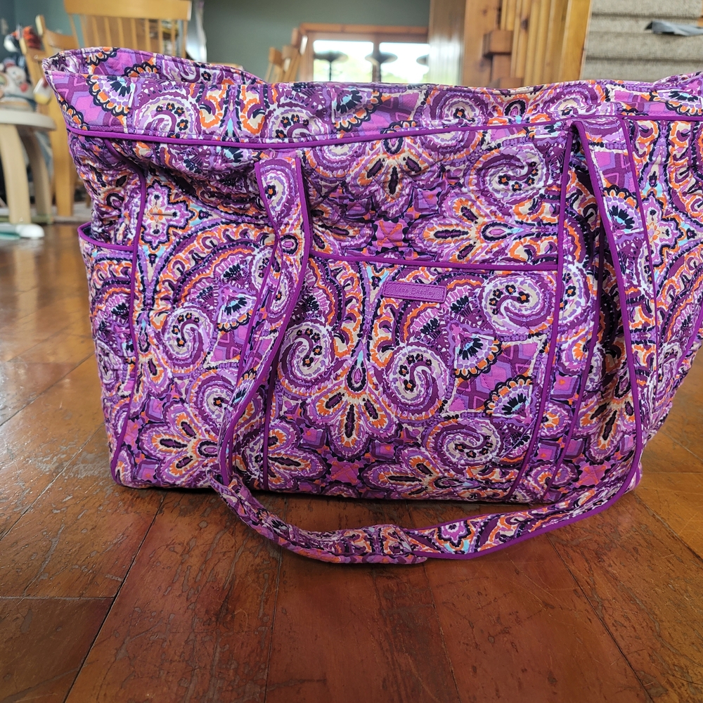 Vera Bradley Paisley Duffel/Weekender Bag